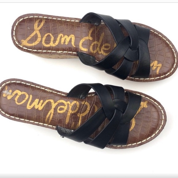 🪴HP! Sam Edelman Regis Cork Sandal Sz 8 - Picture 3 of 7